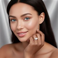 Anello Gaurosa Donna Fantasy in Argento Zirconia JZ1381-8 - JZ1381-8